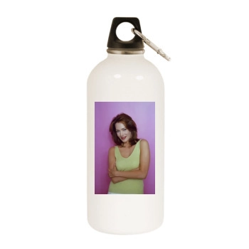 Hunter Tylo White Water Bottle With Carabiner