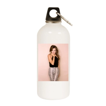 Hunter Tylo White Water Bottle With Carabiner