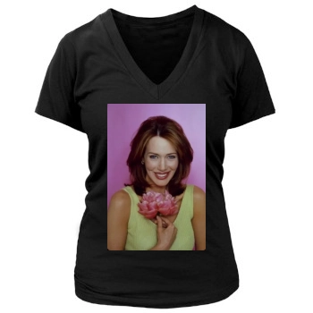 Hunter Tylo Women's Deep V-Neck TShirt