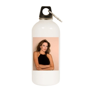 Hunter Tylo White Water Bottle With Carabiner