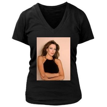 Hunter Tylo Women's Deep V-Neck TShirt