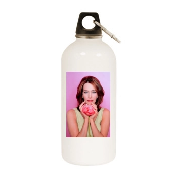 Hunter Tylo White Water Bottle With Carabiner