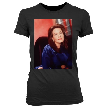 Hunter Tylo Women's Junior Cut Crewneck T-Shirt