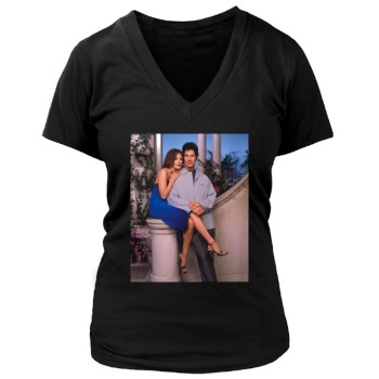 Hunter Tylo Women's Deep V-Neck TShirt