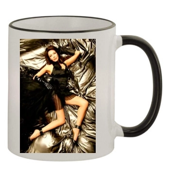 Hunter Tylo 11oz Colored Rim & Handle Mug