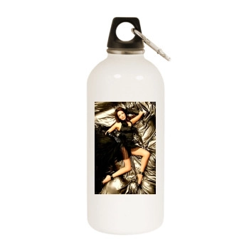 Hunter Tylo White Water Bottle With Carabiner