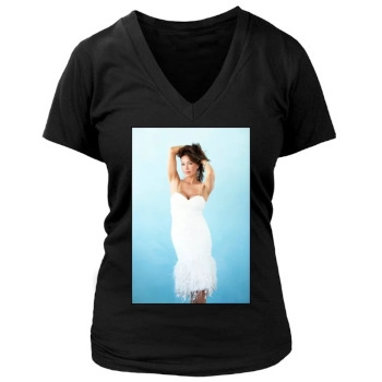 Hunter Tylo Women's Deep V-Neck TShirt