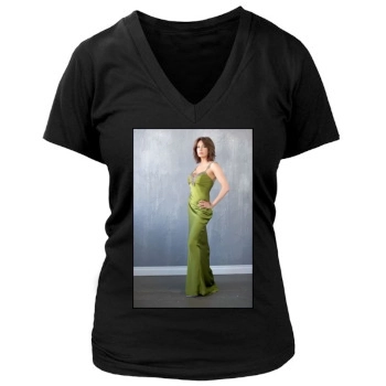 Hunter Tylo Women's Deep V-Neck TShirt