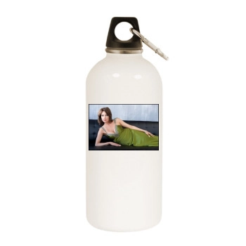 Hunter Tylo White Water Bottle With Carabiner