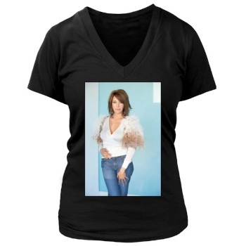 Hunter Tylo Women's Deep V-Neck TShirt