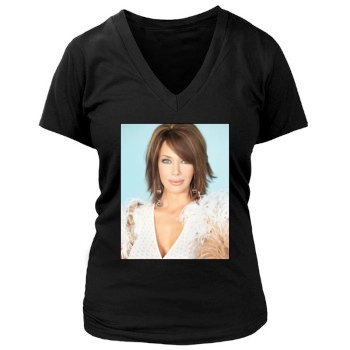 Hunter Tylo Women's Deep V-Neck TShirt