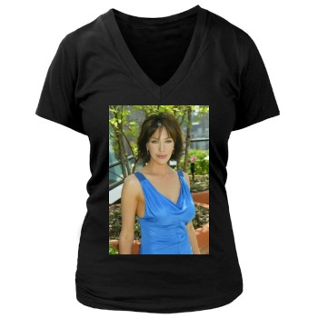 Hunter Tylo Women's Deep V-Neck TShirt