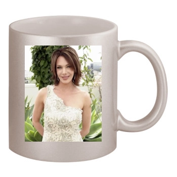 Hunter Tylo 11oz Metallic Silver Mug