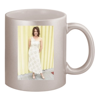 Hunter Tylo 11oz Metallic Silver Mug