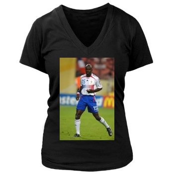 France National football team Women's Deep V-Neck TShirt