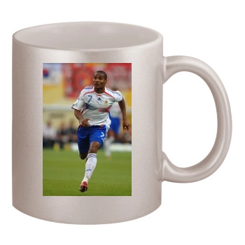 France National football team 11oz Metallic Silver Mug