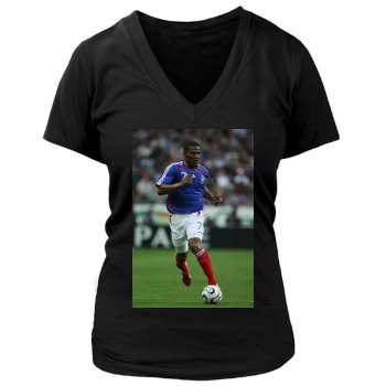 France National football team Women's Deep V-Neck TShirt