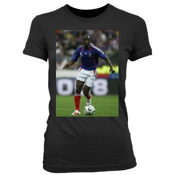 France National football team Women's Junior Cut Crewneck T-Shirt