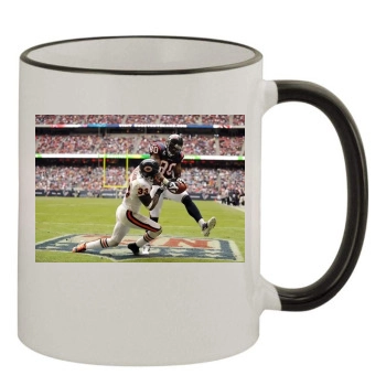 Houston Texans 11oz Colored Rim & Handle Mug