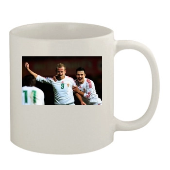 Hungary National football team 11oz White Mug