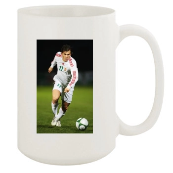 Hungary National football team 15oz White Mug