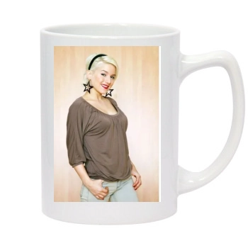 Jeanette Biedermann 14oz White Statesman Mug