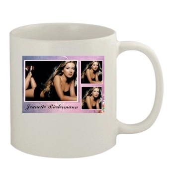 Jeanette Biedermann 11oz White Mug