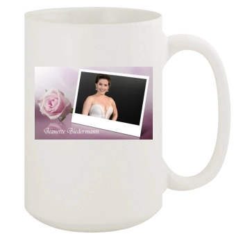 Jeanette Biedermann 15oz White Mug