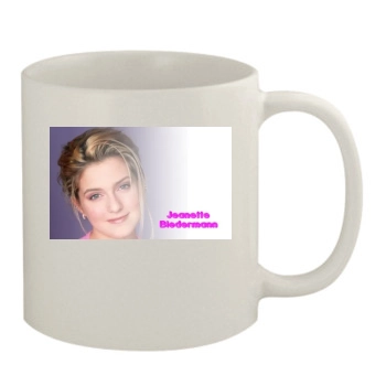 Jeanette Biedermann 11oz White Mug