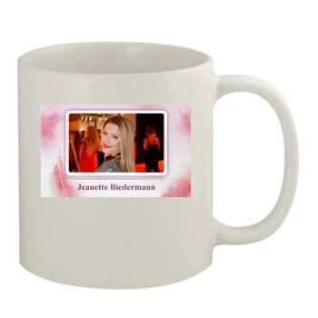 Jeanette Biedermann 11oz White Mug