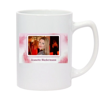 Jeanette Biedermann 14oz White Statesman Mug