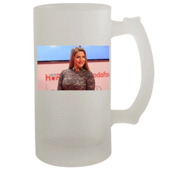 Jeanette Biedermann 16oz Frosted Beer Stein