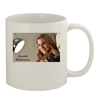 Jeanette Biedermann 11oz White Mug