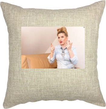 Jeanette Biedermann Pillow