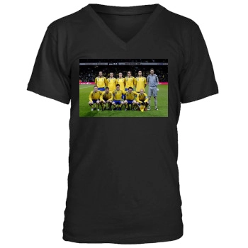 Sweden National football team Men's V-Neck T-Shirt