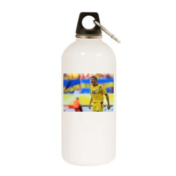 Sweden National football team White Water Bottle With Carabiner