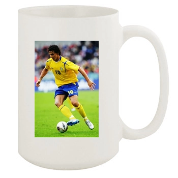 Sweden National football team 15oz White Mug