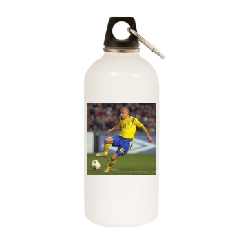 Sweden National football team White Water Bottle With Carabiner