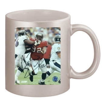 Tampa Bay Buccaneers 11oz Metallic Silver Mug