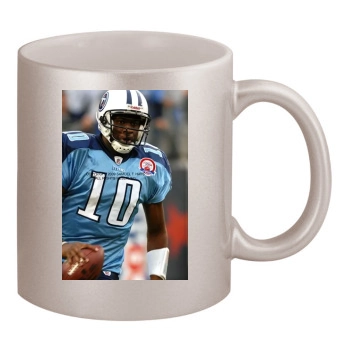 Tennessee Titans 11oz Metallic Silver Mug