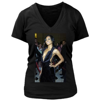 Amerie Women's Deep V-Neck TShirt