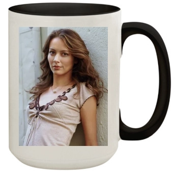 Amy Acker 15oz Colored Inner & Handle Mug