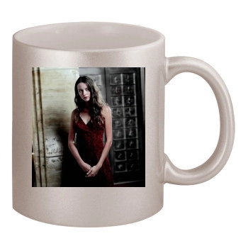 Amy Acker 11oz Metallic Silver Mug