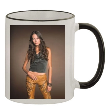 Amy Acker 11oz Colored Rim & Handle Mug