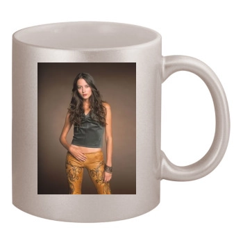 Amy Acker 11oz Metallic Silver Mug