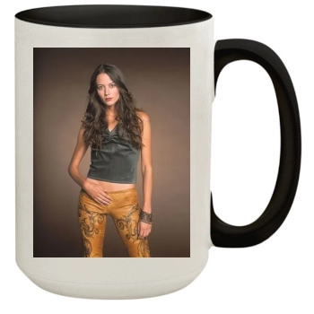 Amy Acker 15oz Colored Inner & Handle Mug