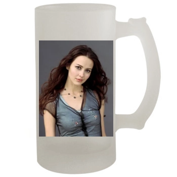 Amy Acker 16oz Frosted Beer Stein