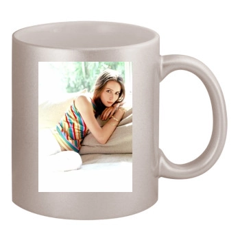 Amy Acker 11oz Metallic Silver Mug