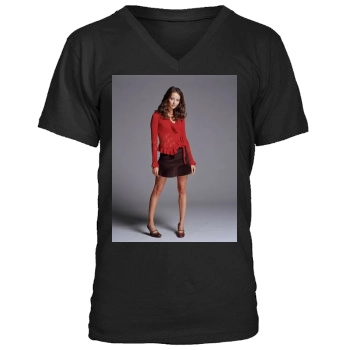 Amy Acker Men's V-Neck T-Shirt