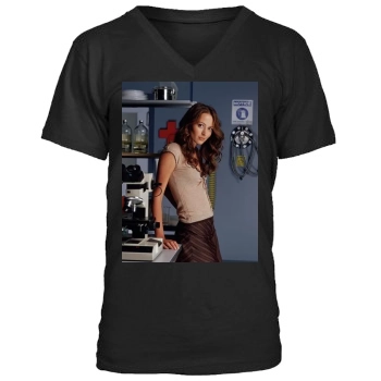 Amy Acker Men's V-Neck T-Shirt